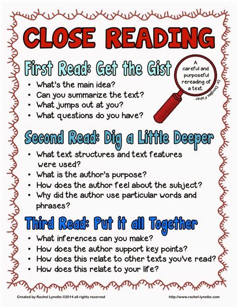 Close Passages For First Grade