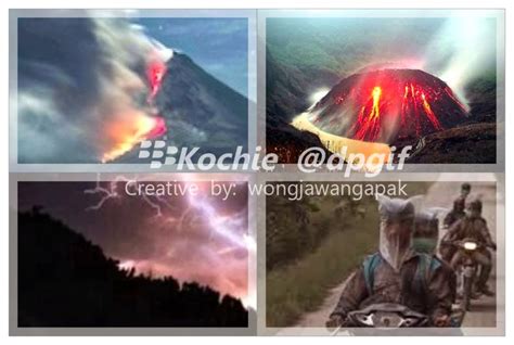 Gambar Foto Gunung Kelud DP BBM Hujan Abu Vulkanik - Download Gambar DP ...