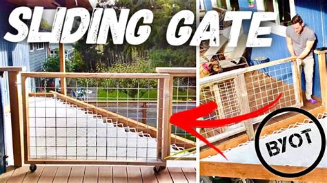 Budget-Friendly DIY Sliding Gate - Blitsy