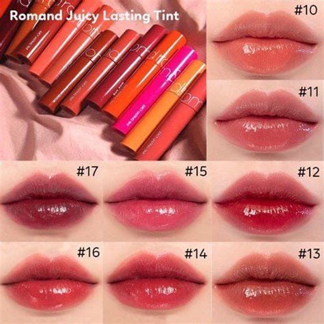 Son Kem Romand Juicy Lasting Tint Corni Sodason Kem Romand Juicy