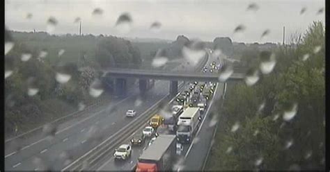 M61 Recap Motorway Closed Near Chorley Following Crash Lancslive