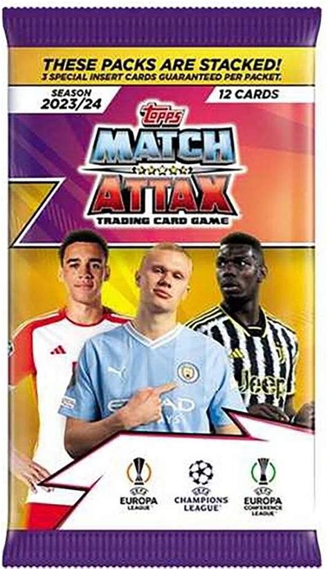 Topps Match Attax Trading Cards 12 Card Packet • Pris