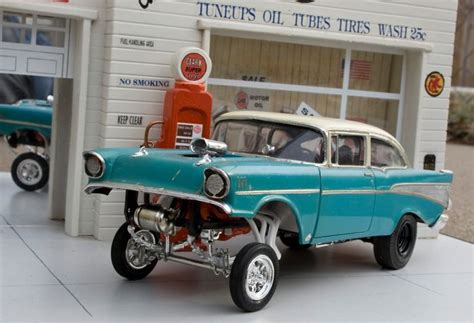 57 Chevy Gasser Plastic Model Cars Model Cars Building Model Cars Kits