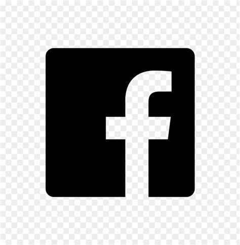 Flat Facebook Logo Black And White Png Png Free Png Images Id 34112