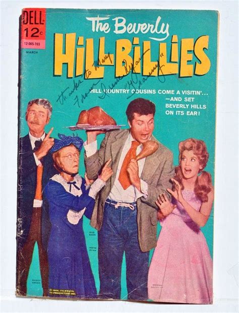 Irene Ryan Signed Dell Comic Book Granny Beverly Hillbillies Wcoa Etsy