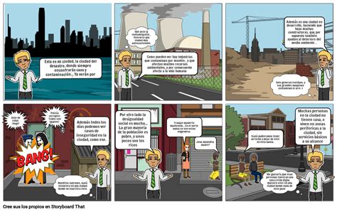 Contaminación Ambiental Storyboard Par B69c3a52