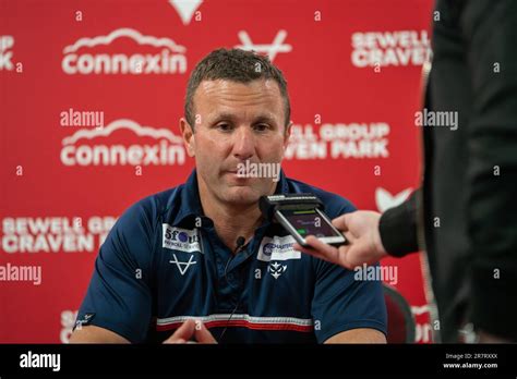 Willie Peters Head Coach Of Hull Kr Hi Res Stock Photography And Images