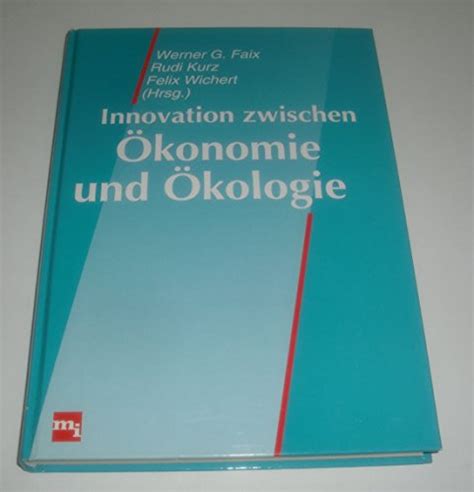 Innovation Zwischen Konomie Und Kologie Zvab