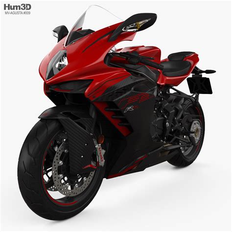 MV Agusta F3 RR 2022 Modelo 3D Vehículos on Hum3D