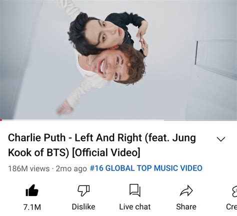 Jjk Media On Twitter Info📑] Left And Right Official Mv By Charlie