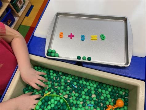 Number Sensory Bin For Little Learners Littlest Bookworms