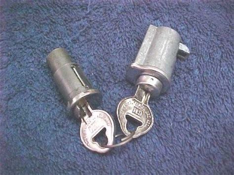 Buy NOS Trunk Glove Lock Set With Keys Chevrolet 1942 1946 1947 1948