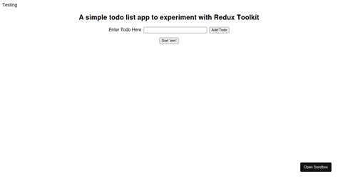 Redux Toolkit Selector Codesandbox