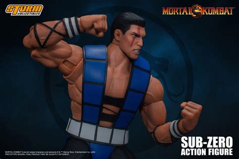 Mortal Kombat 3 VS Series Sub Zero Unmasked 1 12 Scale Figure