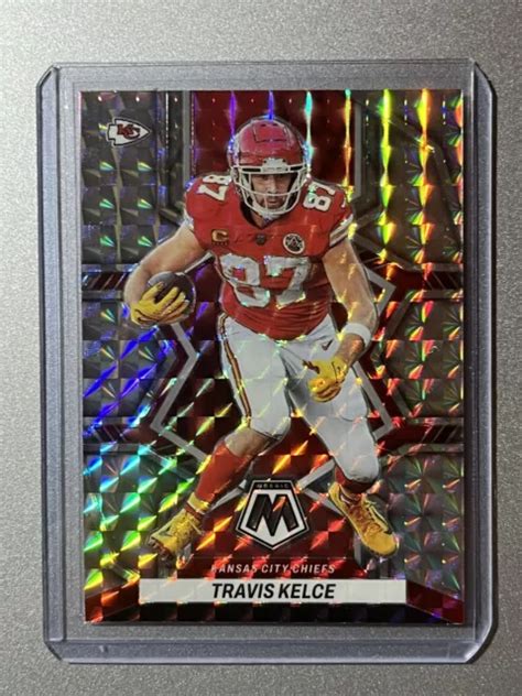 Travis Kelce Kansas City Chiefs Panini Mosaik Nfl Silbermosaik