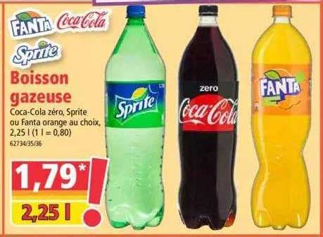 Promo Boisson Gazeuse Sprite Fanta Coca Cola Chez Norma ICatalogue Fr