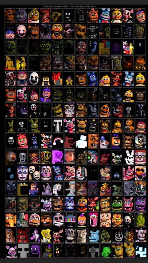 Updated Complete Ultimate Custom Night Fivenightsatfreddys