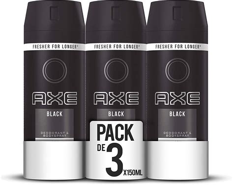 Axe Black Bodyspray Lot De D Odorants Pour Homme Heures De