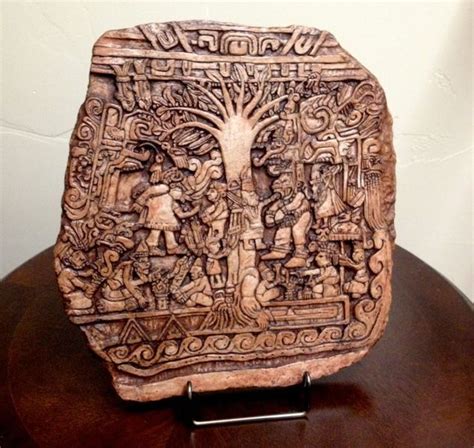 Izapa Stela 5 Lehi Stone Tree Of Life Mayan Gods Glyph Lds Mormon Art