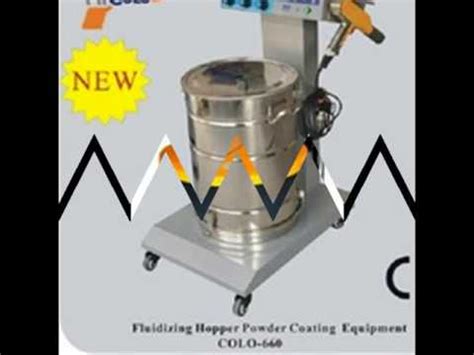 High Quality COLO 900T 06C Lab Manual Powder Coating Gun YouTube