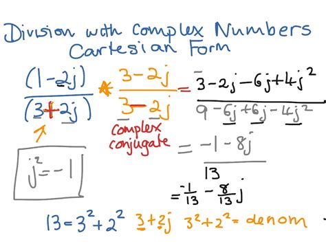 Complex Number Division Worksheet