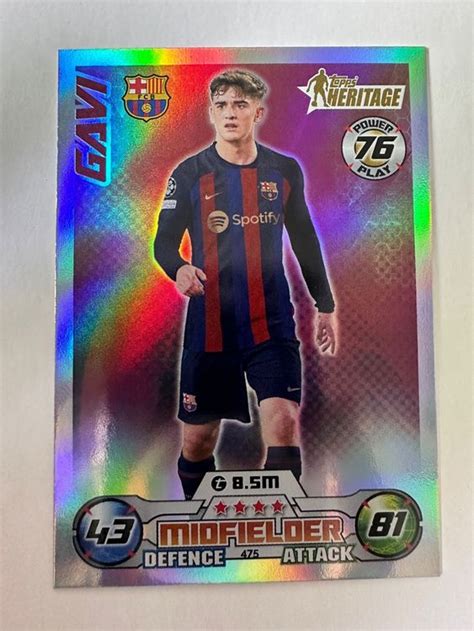 Match Attax Topps Gavi Heritage Karte Nr Kaufen Auf Ricardo