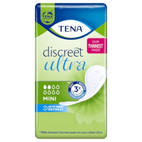 Tena Discreet Ultra Mini 20 Compresas