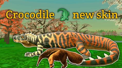 WildCraft Plying Crocodile With New Skin Wild Pass Season10 YouTube