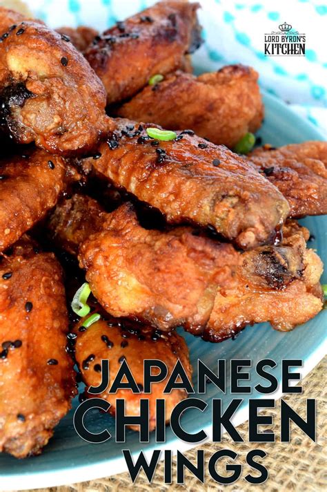 Japanese Chicken Wings Lord Byrons Kitchen