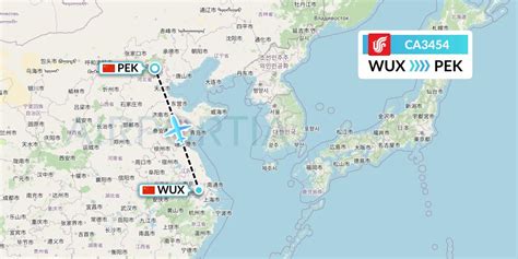 CA3454 Flight Status Air China Wuxi To Beijing CCA3454