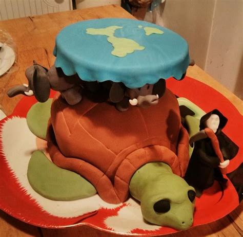 Discworld Birthday Cake Decorated Cake By Jeana Byrd Cakesdecor