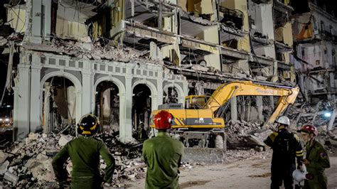 Cifra de muertos por explosión en hotel de Cuba sube a 25 entre ellos