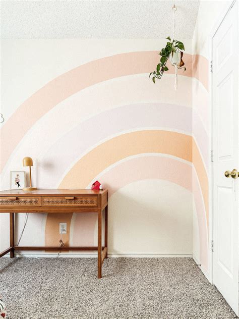 Rainbow Mural DIY | DIY Design