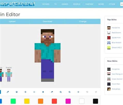 Custom Skin Compiler For Minecraft Convert Images to skin