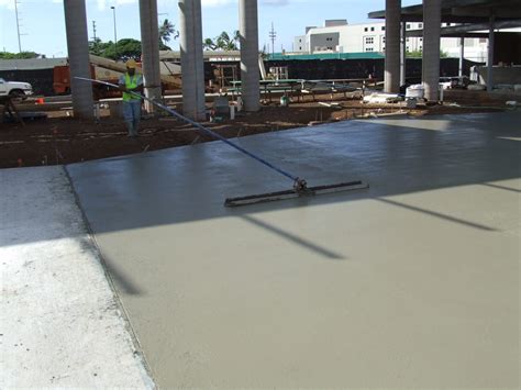 Finishing Concrete Slab 3 - FORTA Concrete Fiber