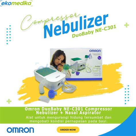 Jual Omron Duobaby Ne C Compressor Nebulizer Nasal Aspirator Duo