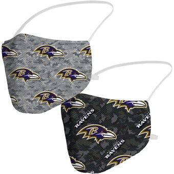 Baltimore Ravens Face Masks | Face Coverings | Cloth | Cotton