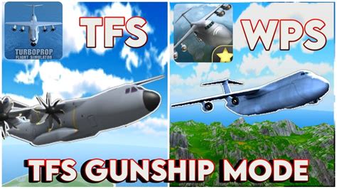 New Tfs Gunship Clone 😳 War Plane Simulator Turboprop Flight