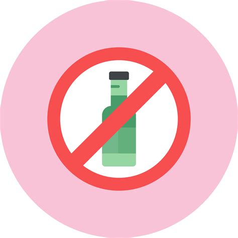 No Alcohol Vector Icon 16524449 Vector Art At Vecteezy