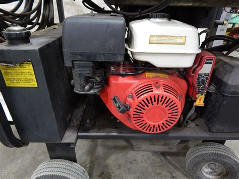 Landa Model Pghw 4 3000 Gas Powered Hot Water Pressure Washer Electric Start Honda Gas Engine D