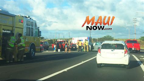 Motor Vehicle Accident Hāna Highway Near Hansen Rd Maui Now