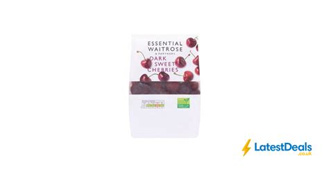 Essential Frozen Dark Sweet Pitted Cherries 400g 2 35 At Waitrose