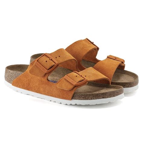 New Birkenstock Arizona Soft Suede Sandals Gem