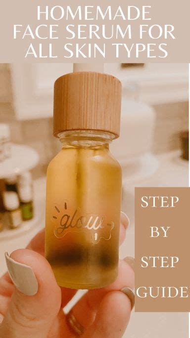 Homemade Face Serum For All Skin Types Including Recipes Facial Serum