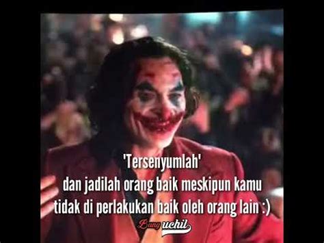 Story Wa 30 Detik Sedih Joker Keren Story Baik YouTube