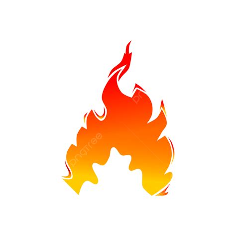 Flaming Fire Vector Design Fire Vector Red Png And Vector With