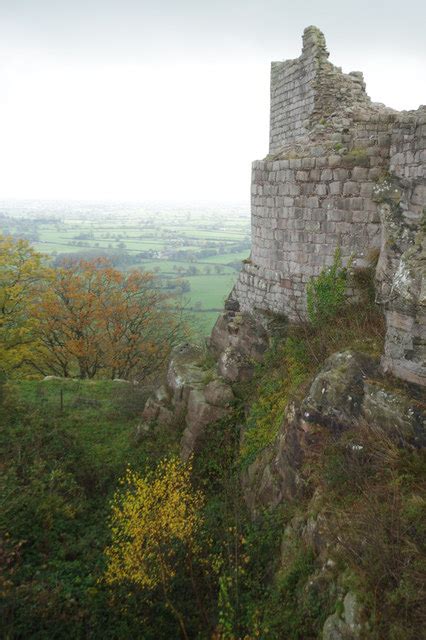 Inner Ditch Beeston Castle © Stephen Mckay Cc By Sa20 Geograph