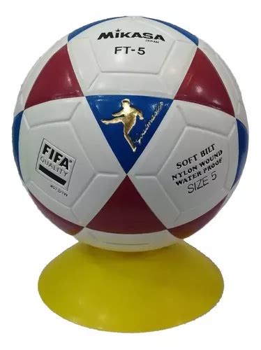 Pelota De Futev Lei Mikasa Ft Blanca Vino Y Azul Mercadolibre