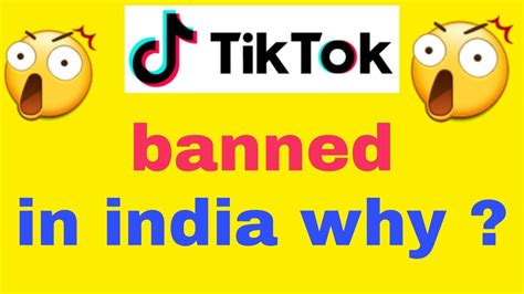 Tik Tok Banned In India Why Tik Tok Ko India Me Ban Kyu Kar Diya Gya Youtube