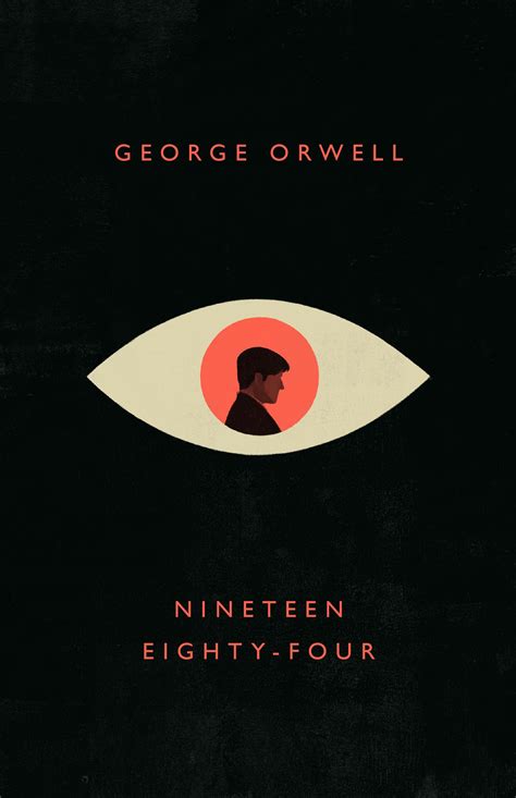 George Orwell 1984 Book Cover Illustration Book Cover Design